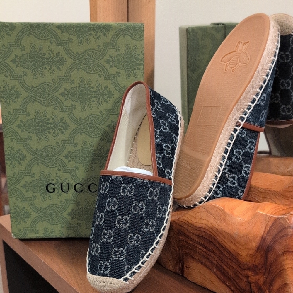 GGPilar Espadrilles 8.5 Denim